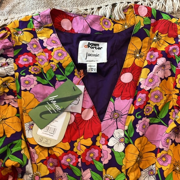 Dawn O’Porter X Joanie - Sazerac Vintage Floral Print Midaxi Dress - Picture 9 of 10